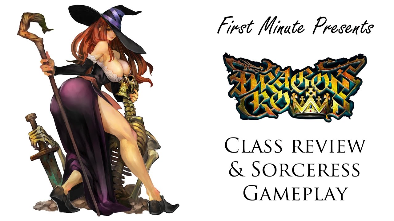 Dragon's Crown Characters Review & Sorceress Walkthrough Gameplay ...