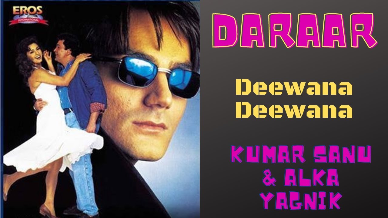 Deewana Deewana   Daraar 1996   Rishi Kapoor  Juhi Chawla  Arbaaz Khan   Abhijeet