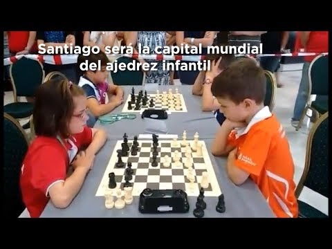 Santiago será la capital mundial del ajedrez infantil