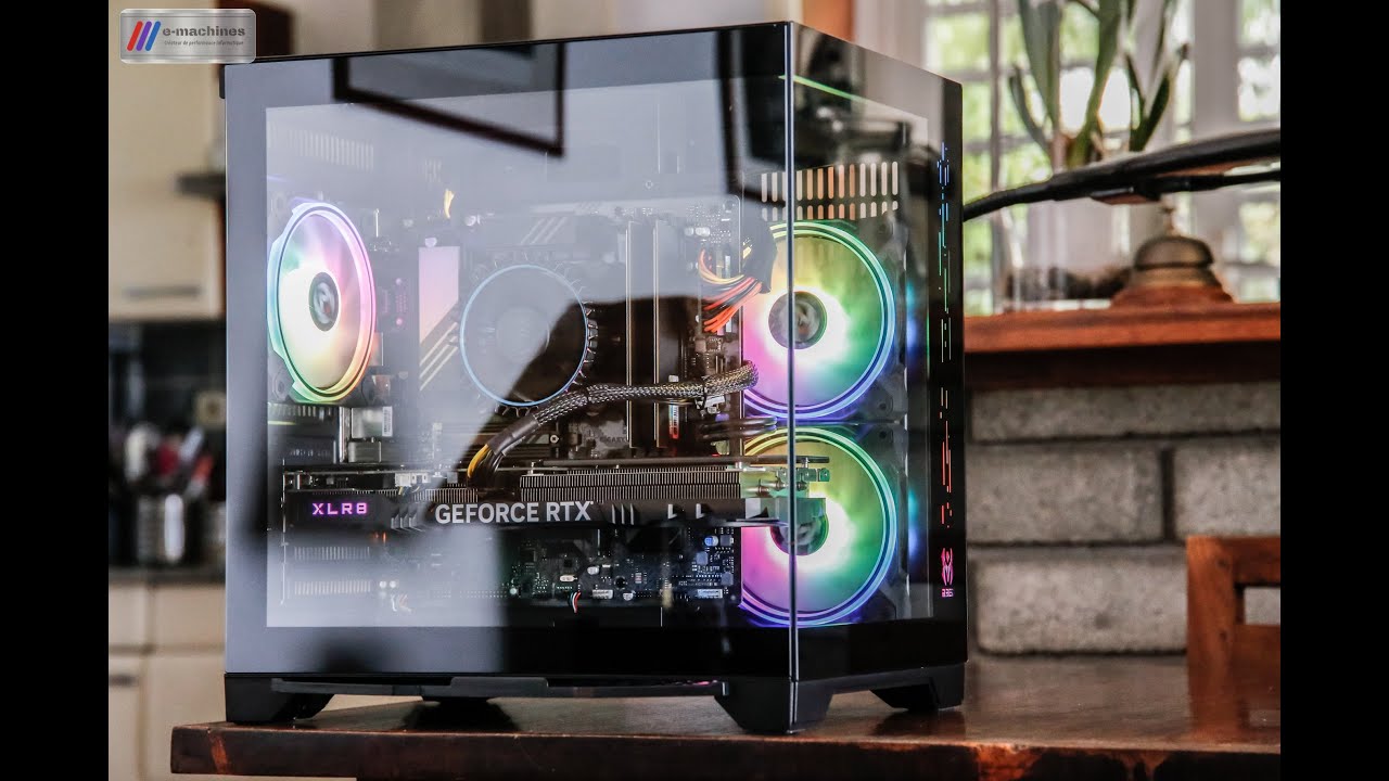 Mini Insert Red Sea Mini cube M RED Crystal Sea i5 14400F RTX 4060Ti PNY - YouTube