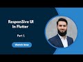 Flutter ScreenUtil Tutorial | How to Make Your Flutter App Fully Responsive . "Part 1"