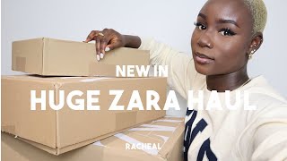 NEW IN ZARA HAUL 2021 + TRY ON | RACHEAL AS