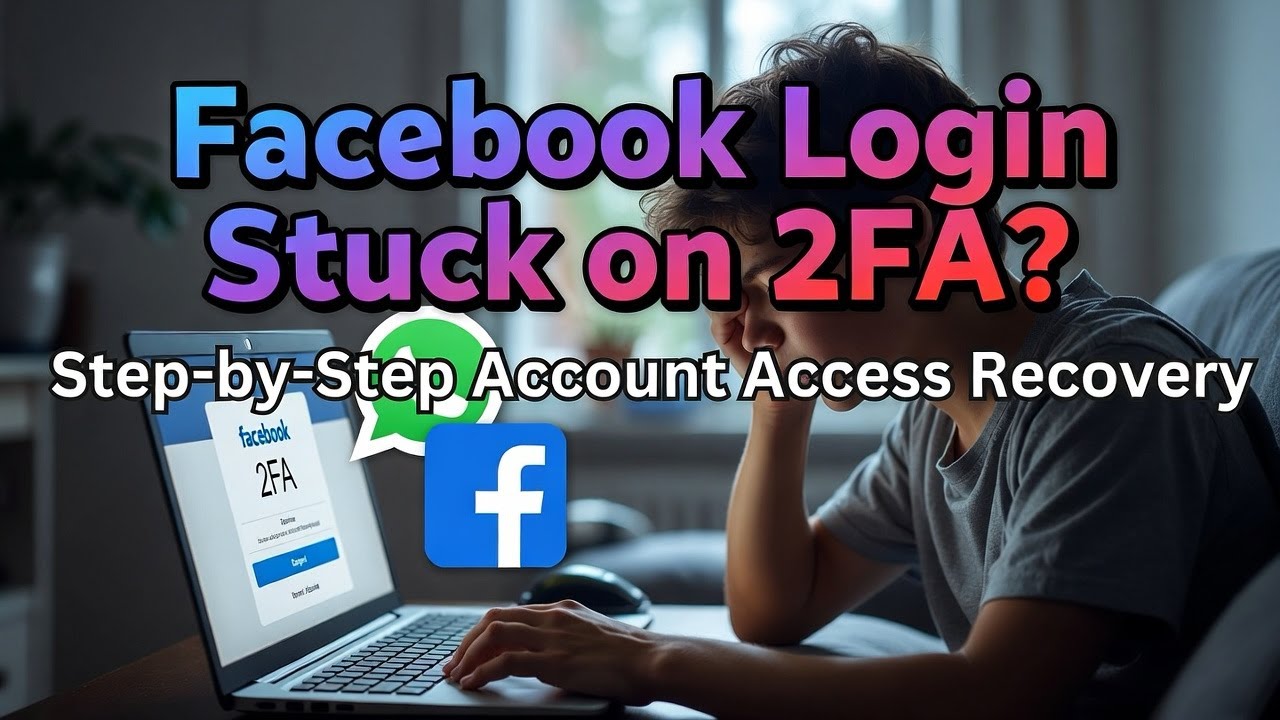 Facebook 2FA Problem Fix – Recover Your Account Without WhatsApp Code । Locked Out by Facebook 2FA?