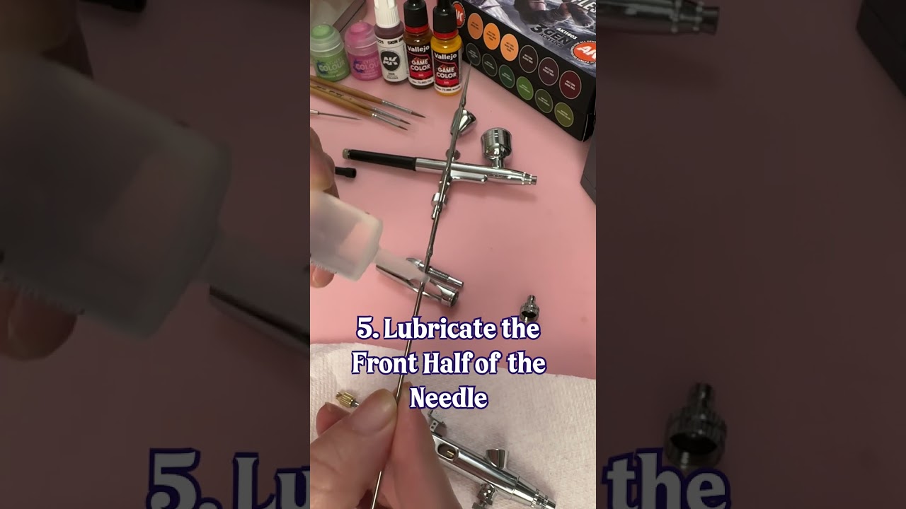 How to Lubricate an Airbrush: 6 Step Maintenance Guide