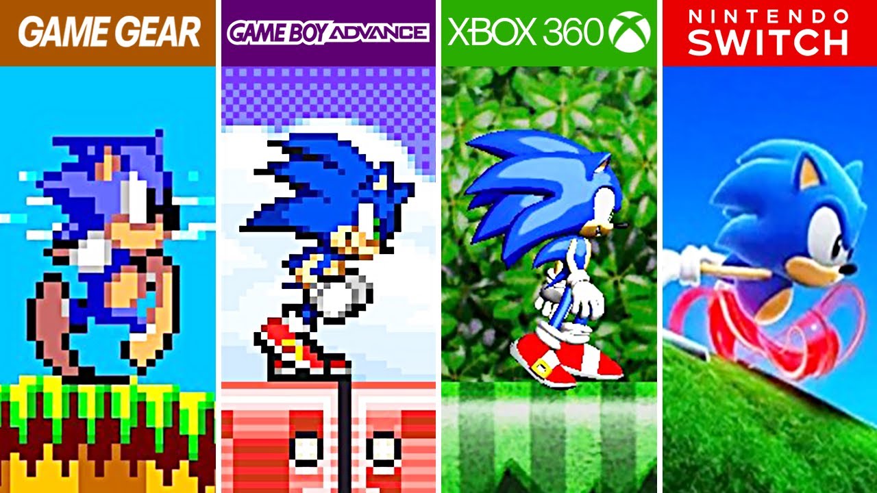 Evolution of Mecha Sonic in Sonic Games (1992-2023) 