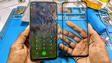 Redmi Note 10 Full Broken Screen Glass Replacement