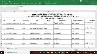 WORKSHOP ON NUMERACY - CERTIFICATE WRITING