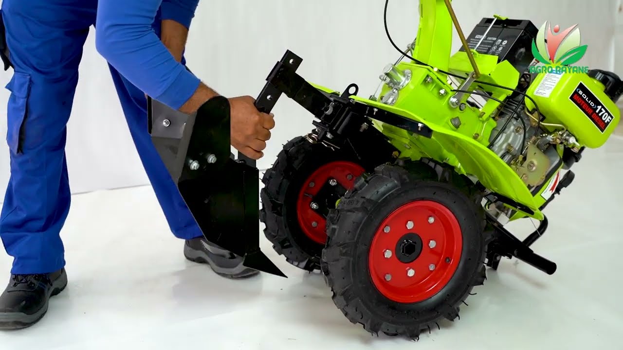 Montage mini tracteur SOLID - Agro Rayane - كيفية تركيب محراث فلاحي