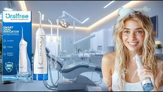 Oralfree Rechargeable Smart Oral Irrigator | Perfect Water Flosser For Travel!