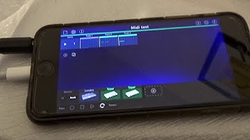 Korg Gadget 2- MIDI out to hardware second test