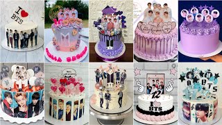 Bts Theme Cake Design 2023 Bts Birthday Cake Bts Cake Design Letest Birthday Cake Design,