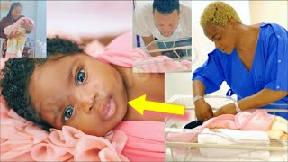 First VIDEO Of Uche Ogbodo and Bobby Maris Beautiful DAUGHTER As Anita Joseph Celebrates With Them