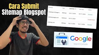 Cara Submit Sitemap Blogspot ke Google Search Console
