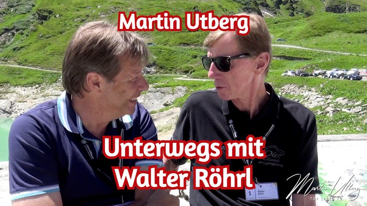 Utberg Top Speed Moderator Martin Utberg im Gespräch mit Walter Röhrl - YouTube