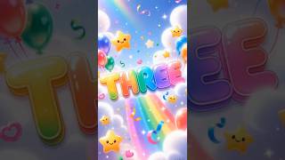 🌸 Learn Number THREE!  Fun Counting Song for Toddlers 🤟