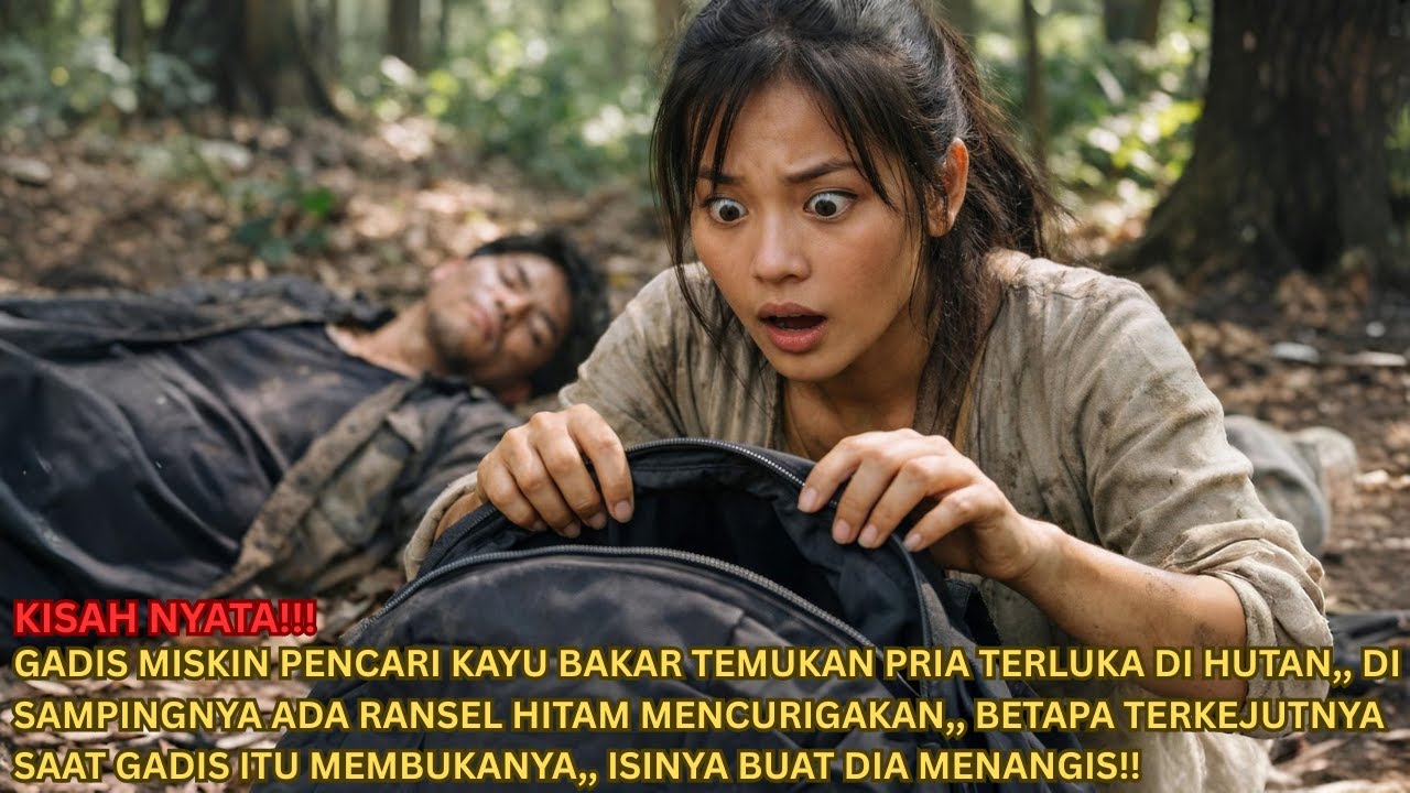 GADIS MISKIN CARI KAYU BAKAR TEMUKAN PRIA SEKARAT DI HUTAN, TAK MENYANGKA TAS HITAM ITU ISINYA…