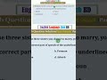 Parts of speech Model Test 11