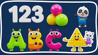 Preschool Learning activities for 3 year olds at home | Learn ABC Phonics Shapes Numbers Colors 🌈 screenshot 5