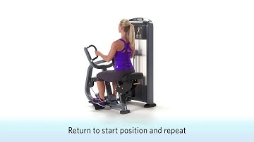 Precor - Discovery Series Selectorized Line DSL310 Seated Row Instructional Video