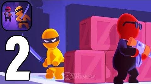 Stealth Master - Gameplay Walkthrough Part 2 Assassin Ninja (Android,iOS)