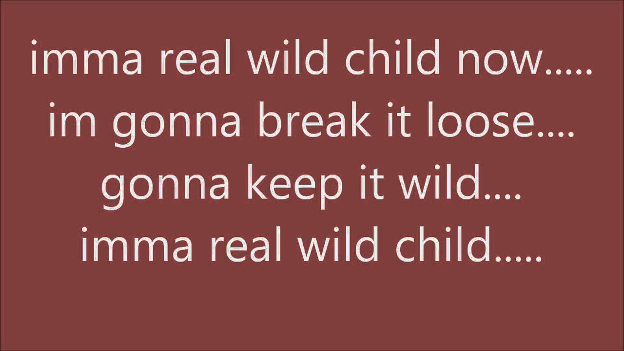 Real Wild Child w/ lyrics 