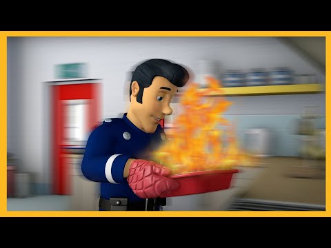 Elvis verbrandt zijn kookkunsten! 🔥 Brandweerman Sam 🔥 nieuwe epische compilatie 🔥