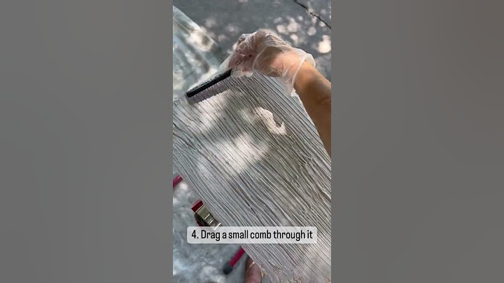 DIY Faux Plaster Wall Treatment