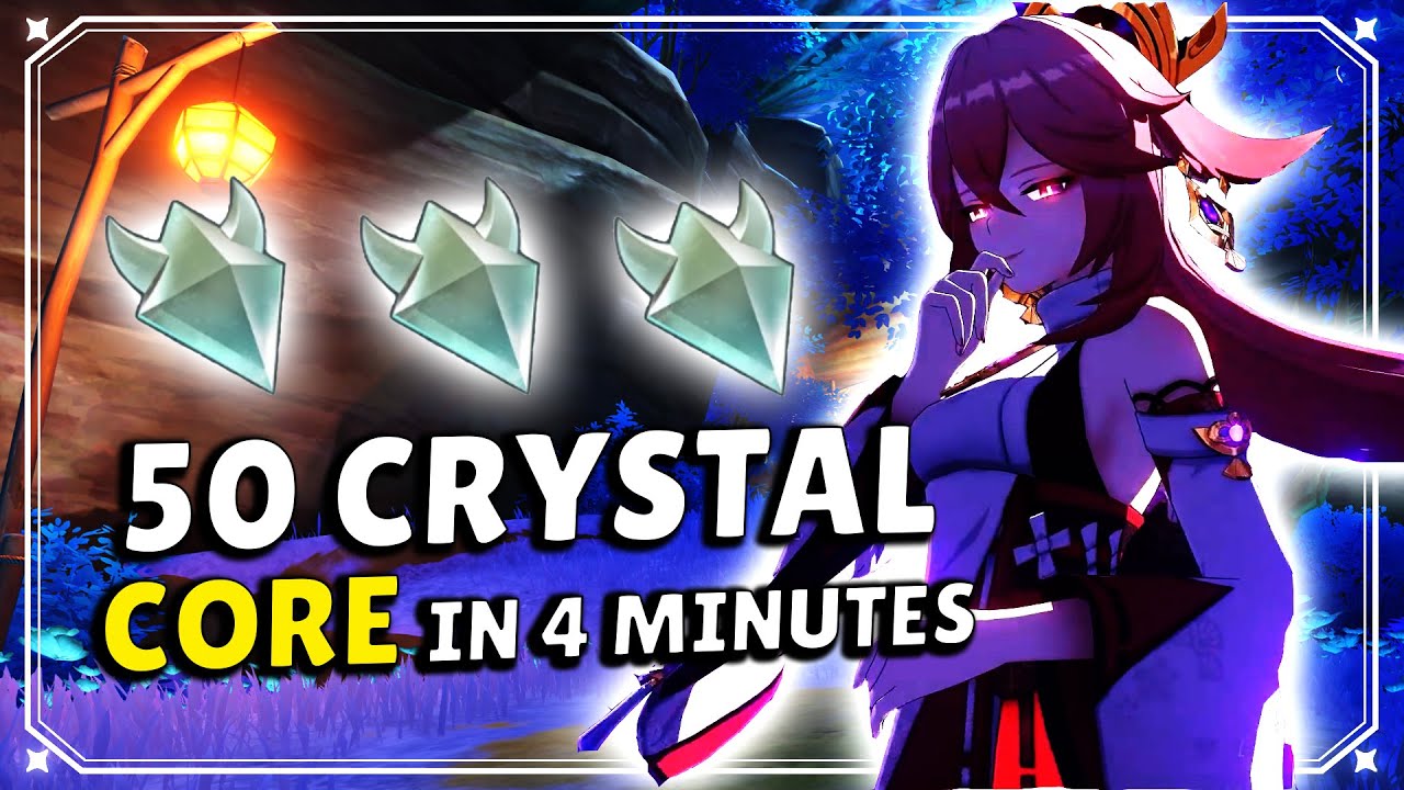 [Farm 50 Crystal Core] & [Tips to Catch crystal flies] 