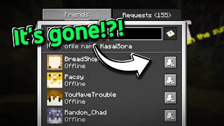 Mojang REMOVED Vanilla World Hosting From Minecraft Again!?!