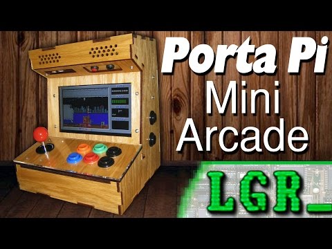 LGR - Porta Pi Desktop Arcade Cabinet