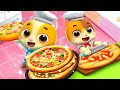 I love pizza  abc song  more kids songs  nursery rhymes  meowmi family show