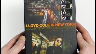 Lloyd Cole in New York: Collected Recordings 1988-1996 unboxing