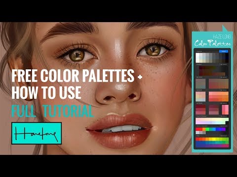 Procreate Color Palettes How To Use Full Tutorial Youtube