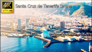 Santa Cruz de Tenerife, Spain - 4K UHD Drone Video