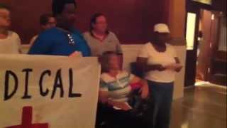 Faces of Medicaid at the Capitol in Harrisburg