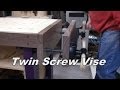 Purple Pocket Hole Workbench - Pt 5 - Twin Screw Vise Purple Pocket Hole Workbench - Pt 5 - Twin Screw Vise