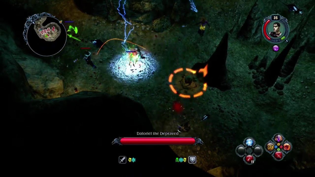 Daloriel the Depraved - T-Energy Bog in Tyr Lysia + Dreadnought Achievement | Sacred 2 Xbox