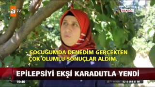 Epilepsiyi ekşi karadutla yendi - 08.08.2015 - atv