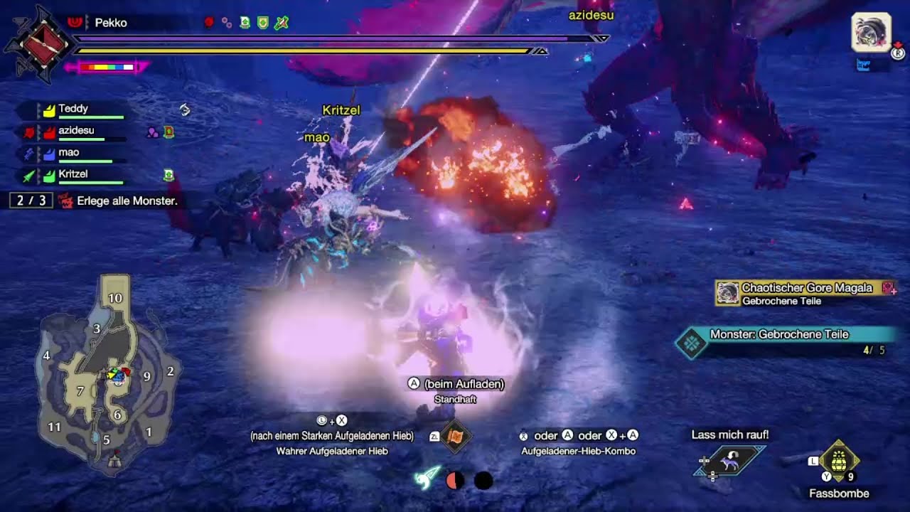 Playing Greatsword in Multiplayer be like - Monster Hunter Rise Sunbreak Title Update 4