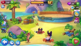 Game Play - 26 - Fishdom - 5  #Level87 - #Level89 | PUs GPs