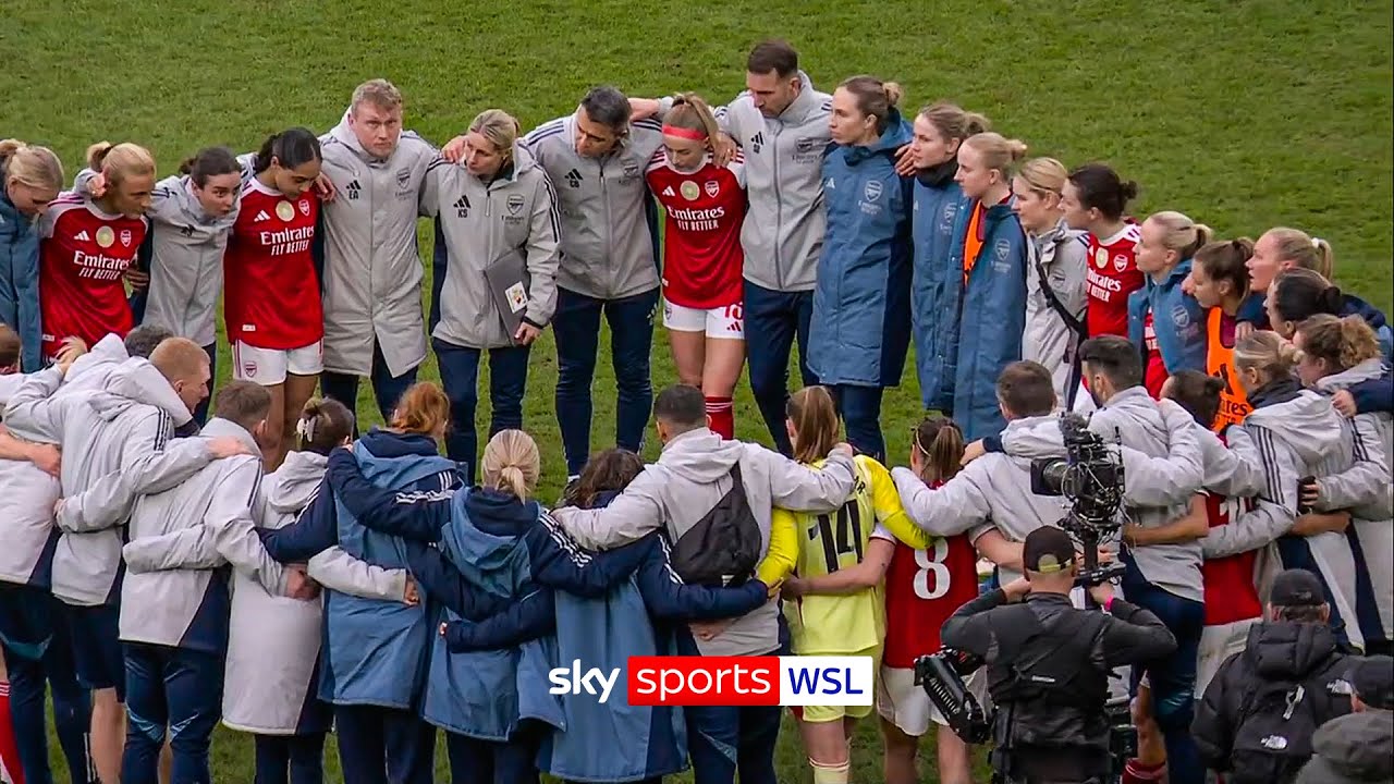 Full-time SCENES and reaction as Arsenal beat WSL leaders Man City 1-0 🔥