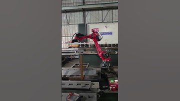 A six-axis robot for only 4,000 US dollars.#industrial #robot #welding #stamping #machine