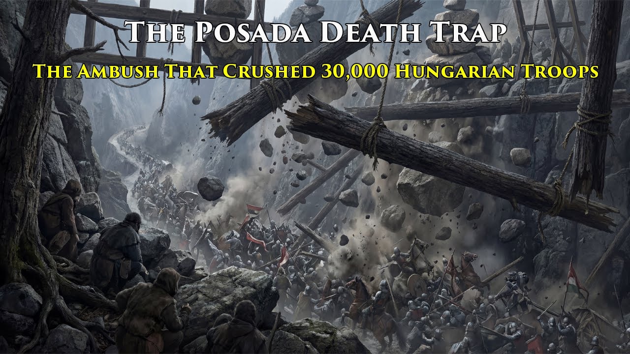 Posada (1330): A No-Escape Ambush – Crushing 30,000 Hungarian Troops