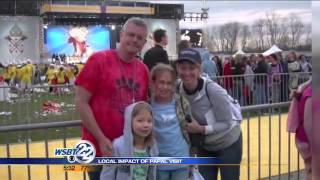 Local Catholics welcome Pope Francis to the United States