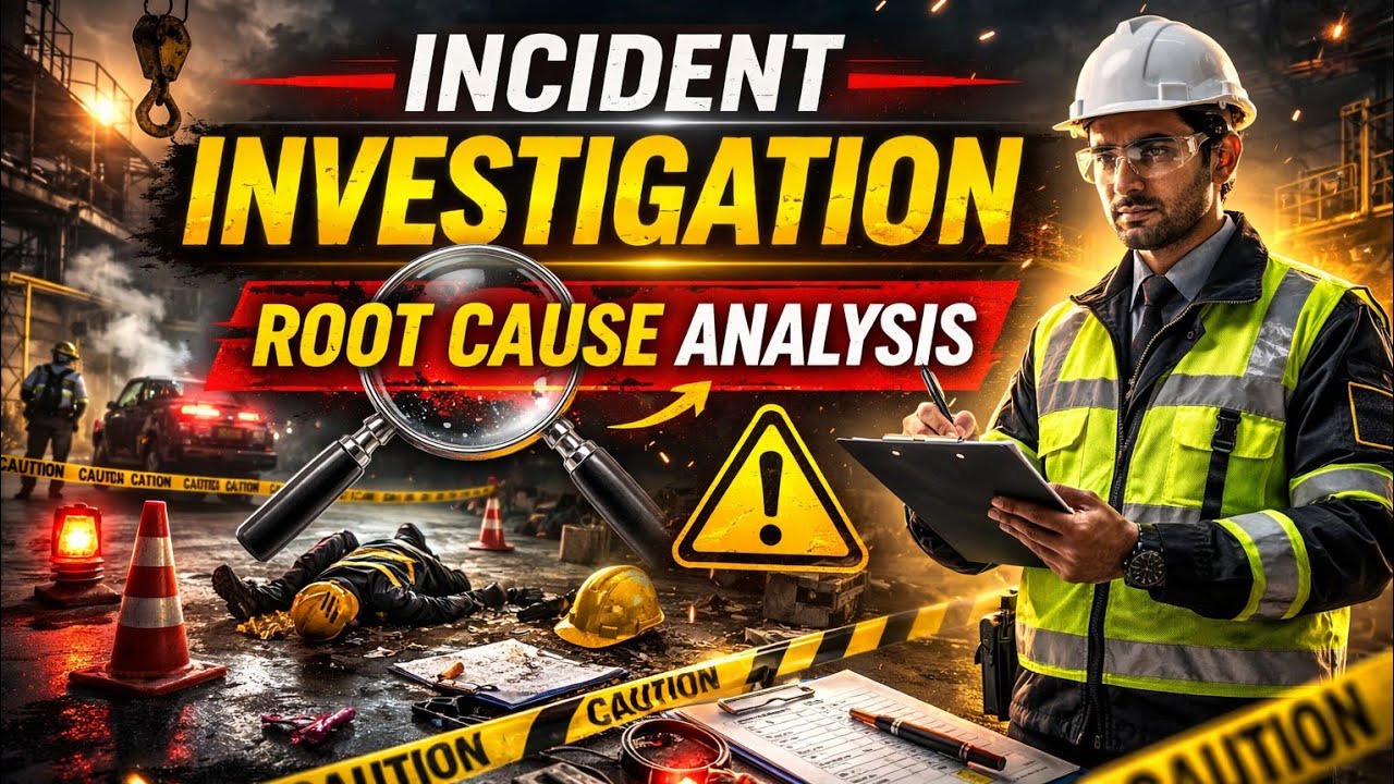 Incident Investigation & Root Cause Analysis (RCA) – Safety Officers 