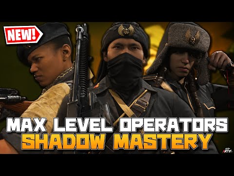 What Happens When You MAX LEVEL ALL OPERATORS in SHADOW UNIT! (Vanguard Operator Rewards)