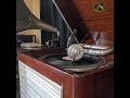 三波 春夫 ♪黒田節♪ 1958年 78rpm record. HMV Model No 130(india)Gramophone