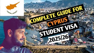 Study in Cyprus 2025/26 / Study Visa Process, Expense and Bank Statement