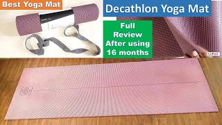 Decathlon Yoga Mat 8mm | Best Yoga Mat | Good Cushion | Nice Grip|Review after using 16 months हिंदी