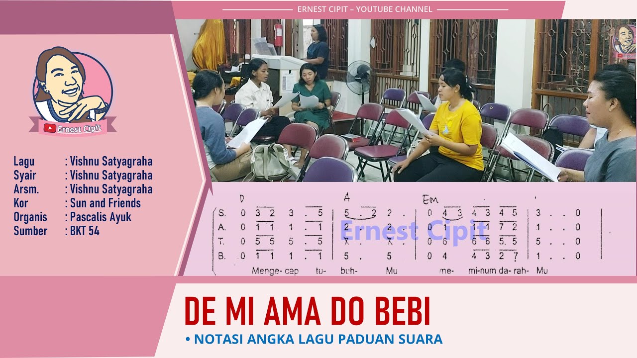 De Mi Ama Do Bebi | Lagu Komuni | Vishnu Satyagraha | BBT 54 | Sun and Friends